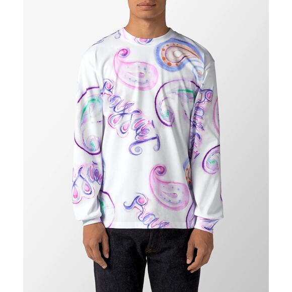 Rassvet Gosha Rubchinskiy Paisley Long Sleeve Tee XL - Picture 1 of 7